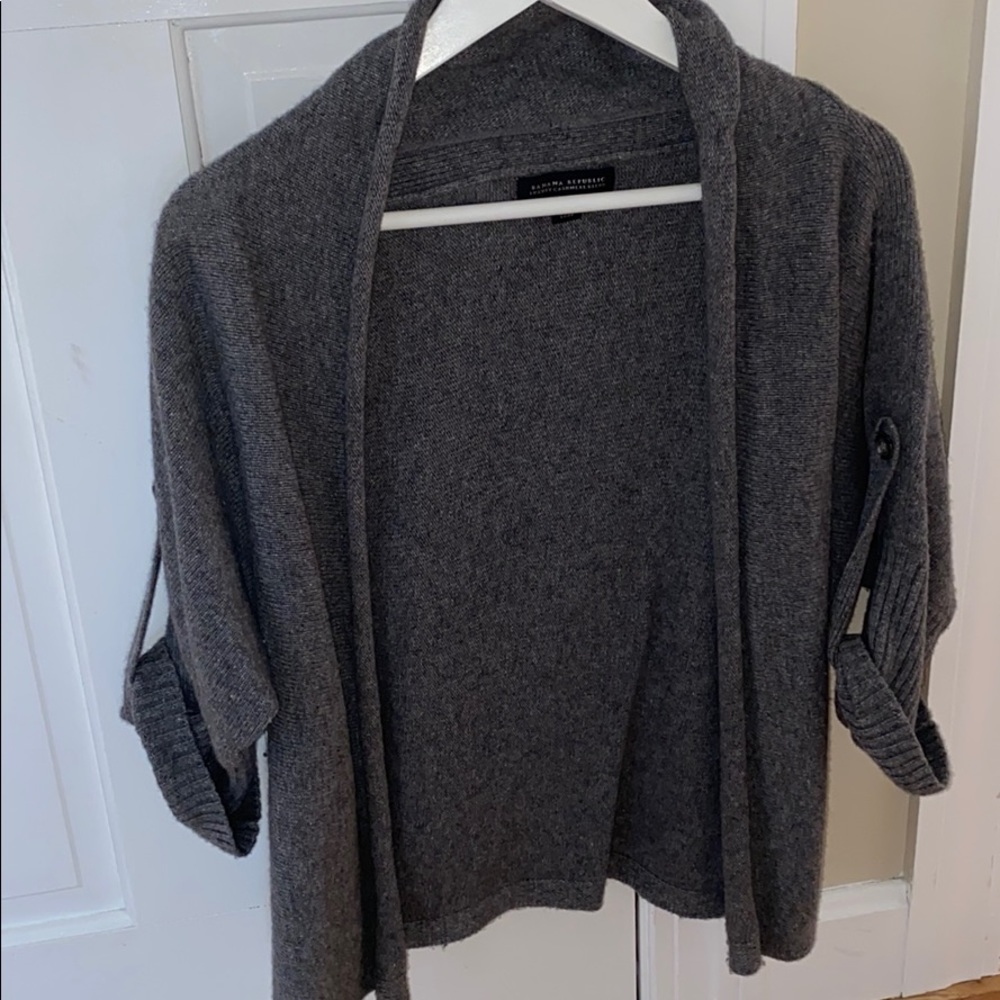 Banana republic luxury cashmere blend sweater XS